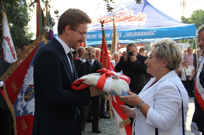 Wrocławskie obchody rocznicy "Porozumień Sierpniowych"