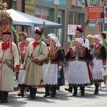 Dożynki wojewódzkie w Bobowej