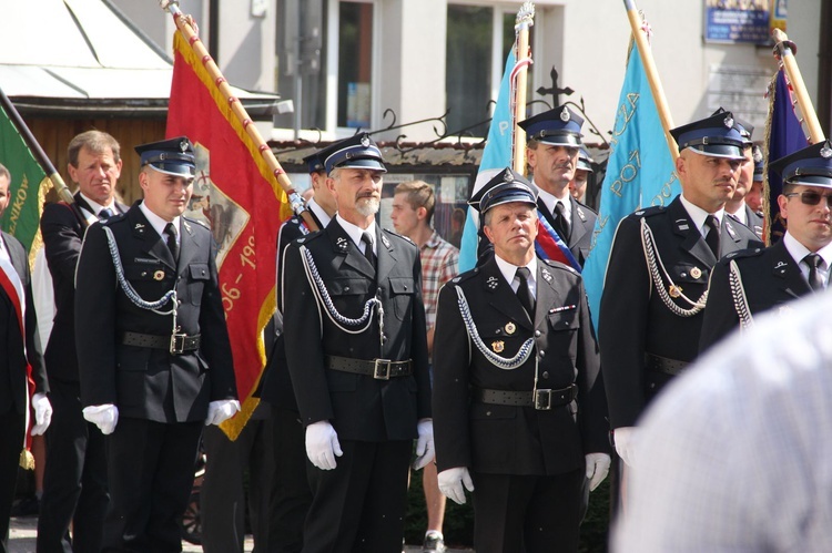 Dożynki wojewódzkie w Bobowej