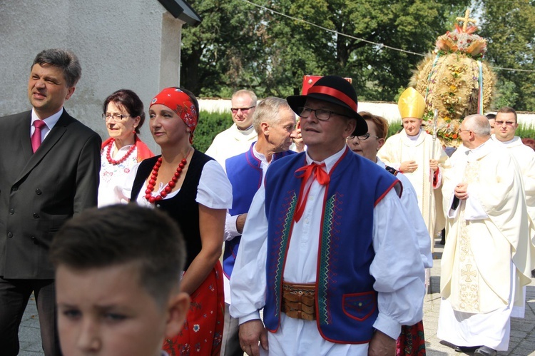 Dożynki wojewódzkie w Bobowej