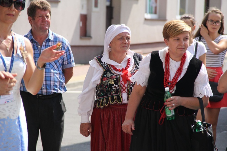 Dożynki wojewódzkie w Bobowej