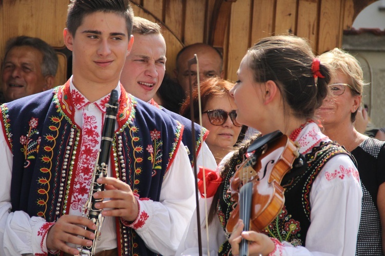 Dożynki wojewódzkie w Bobowej