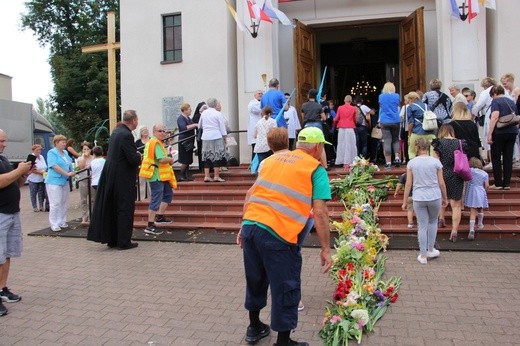 Powrót pielgrzymów do Głowna