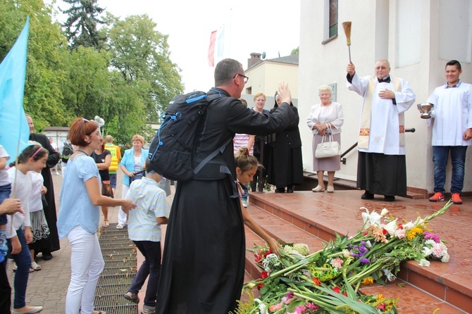 Powrót pielgrzymów do Głowna