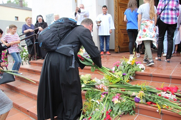 Powrót pielgrzymów do Głowna