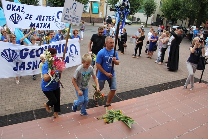 Powrót pielgrzymów do Głowna