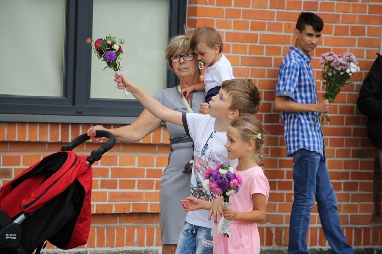 Powrót pielgrzymów do Głowna