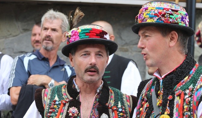 Na tym Jarmarku Pasterskim pojawili się goście z różnych stron Karpat