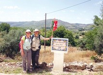 Beata i Marek Sokołowscy na Camino.