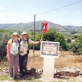 Beata i Marek Sokołowscy na Camino.