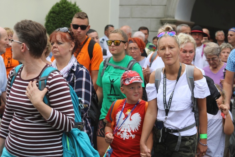 Powitanie Pielgrzymki Żywieckiej na Jasnej Górze - 2017