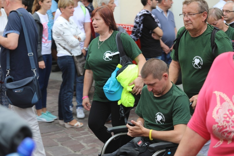 Powitanie Pielgrzymki Żywieckiej na Jasnej Górze - 2017