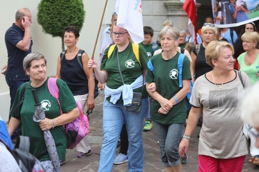 Powitanie Pielgrzymki Żywieckiej na Jasnej Górze - 2017