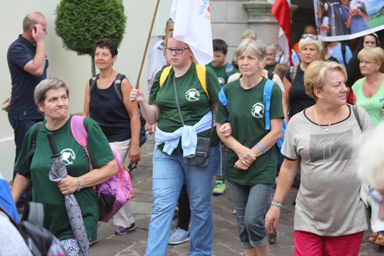 Powitanie Pielgrzymki Żywieckiej na Jasnej Górze - 2017