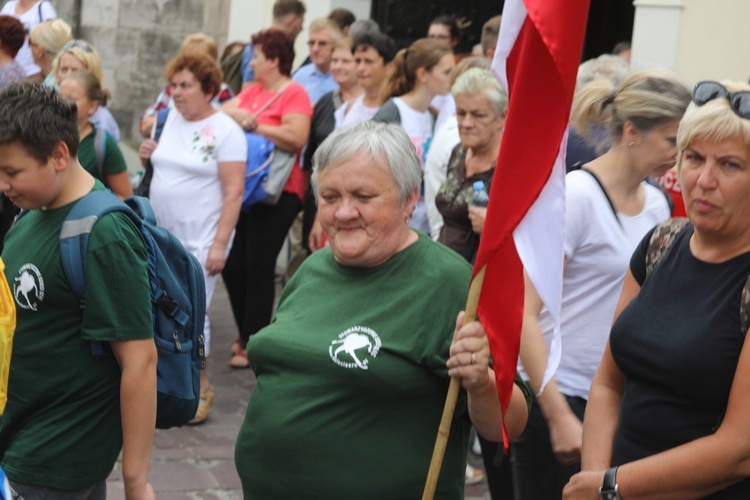 Powitanie Pielgrzymki Żywieckiej na Jasnej Górze - 2017