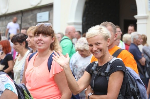 Powitanie Pielgrzymki Żywieckiej na Jasnej Górze - 2017