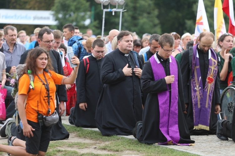 Powitanie Pielgrzymki Żywieckiej na Jasnej Górze - 2017