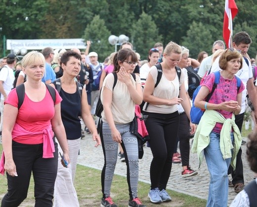 Powitanie Pielgrzymki Żywieckiej na Jasnej Górze - 2017