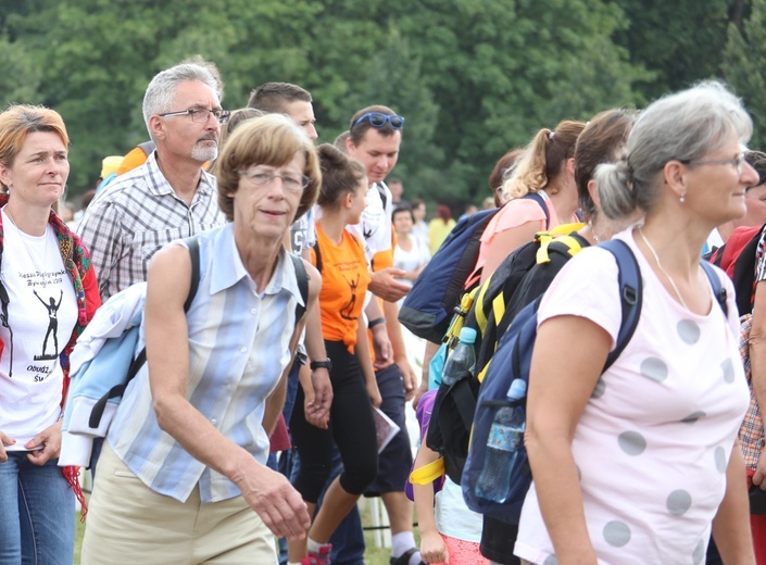 Powitanie Pielgrzymki Żywieckiej na Jasnej Górze - 2017