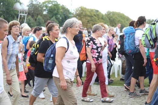 Powitanie Pielgrzymki Żywieckiej na Jasnej Górze - 2017