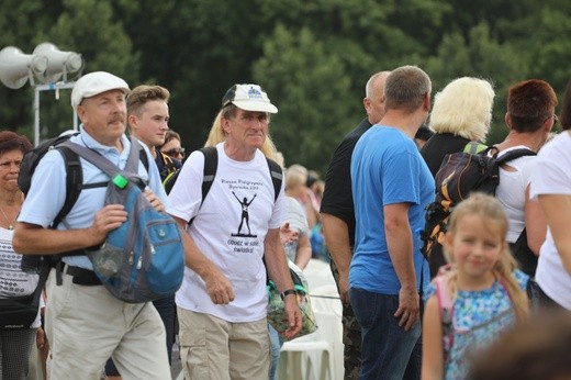 Powitanie Pielgrzymki Żywieckiej na Jasnej Górze - 2017