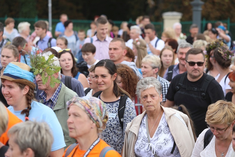 Powitanie Pielgrzymki Żywieckiej na Jasnej Górze - 2017