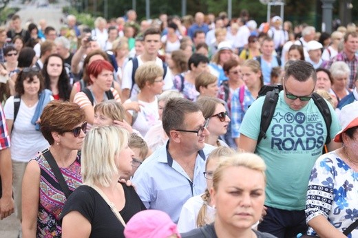 Powitanie Pielgrzymki Żywieckiej na Jasnej Górze - 2017