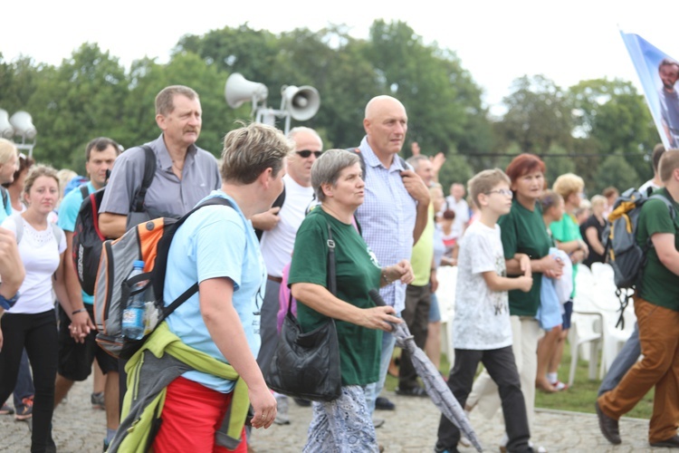 Powitanie Pielgrzymki Żywieckiej na Jasnej Górze - 2017