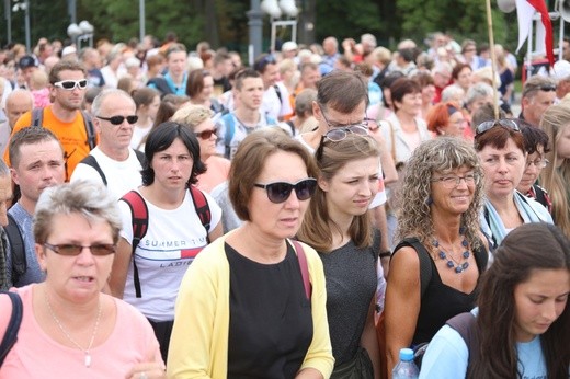 Powitanie Pielgrzymki Żywieckiej na Jasnej Górze - 2017