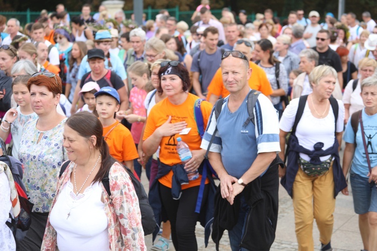 Powitanie Pielgrzymki Żywieckiej na Jasnej Górze - 2017