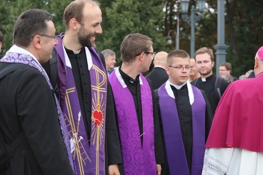 Powitanie Pielgrzymki Żywieckiej na Jasnej Górze - 2017