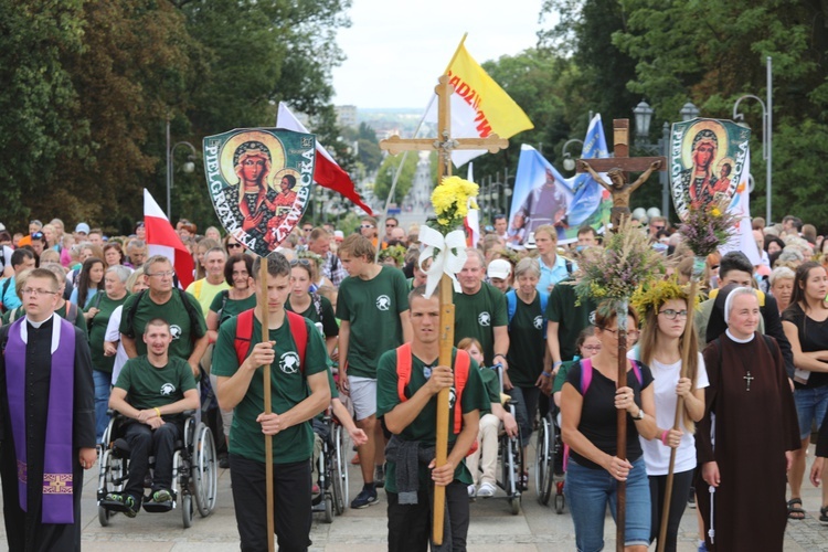 Powitanie Pielgrzymki Żywieckiej na Jasnej Górze - 2017