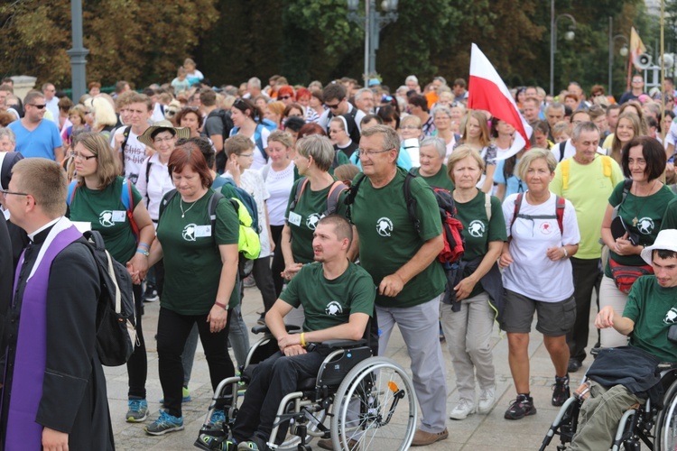 Powitanie Pielgrzymki Żywieckiej na Jasnej Górze - 2017