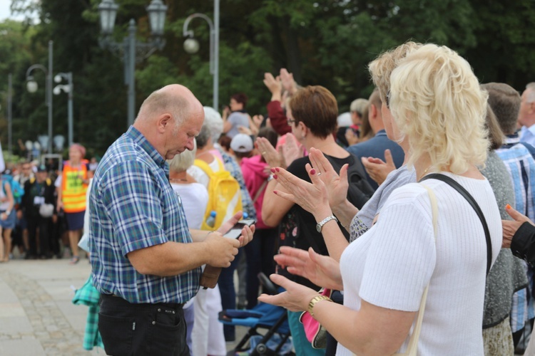 Powitanie Pielgrzymki Żywieckiej na Jasnej Górze - 2017