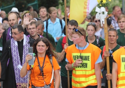 Powitanie Pielgrzymki Żywieckiej na Jasnej Górze - 2017