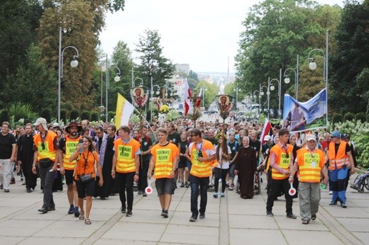 Powitanie Pielgrzymki Żywieckiej na Jasnej Górze - 2017