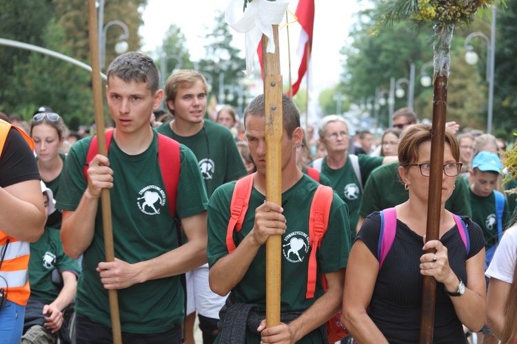 Powitanie Pielgrzymki Żywieckiej na Jasnej Górze - 2017