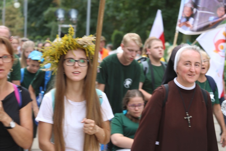 Powitanie Pielgrzymki Żywieckiej na Jasnej Górze - 2017