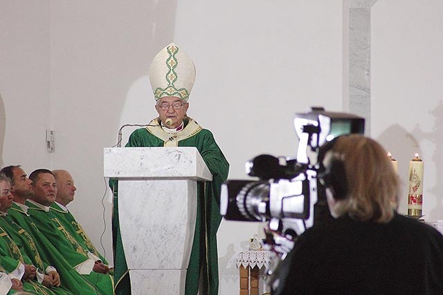 Uroczystej Eucharystii przewodniczył i homilię wygłosił abp Sławoj Leszek Głódź.