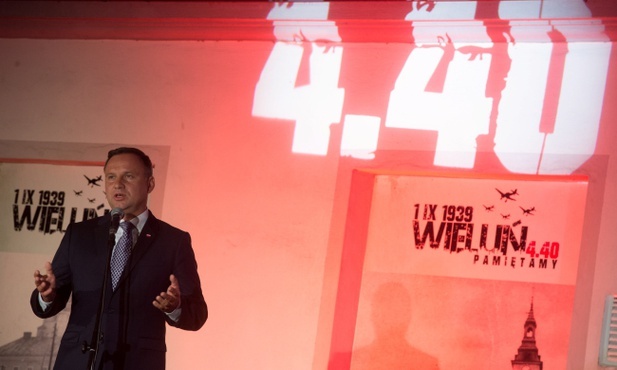 Prezydent: Wieluń - symbol niemieckiego bestialstwa