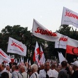 Manifestacja patriotyczna w rocznicę Porozumień Sierpniowych