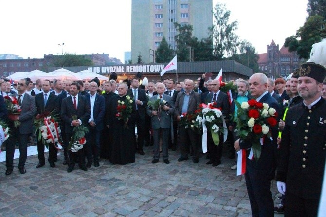 Manifestacja patriotyczna w rocznicę Porozumień Sierpniowych