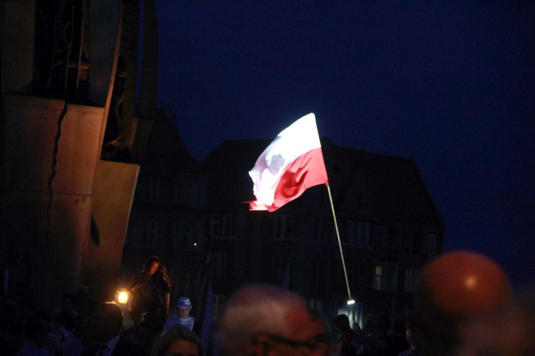 Manifestacja patriotyczna w rocznicę Porozumień Sierpniowych