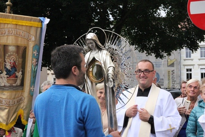 Monstrancja Fatimska w Oleśnicy