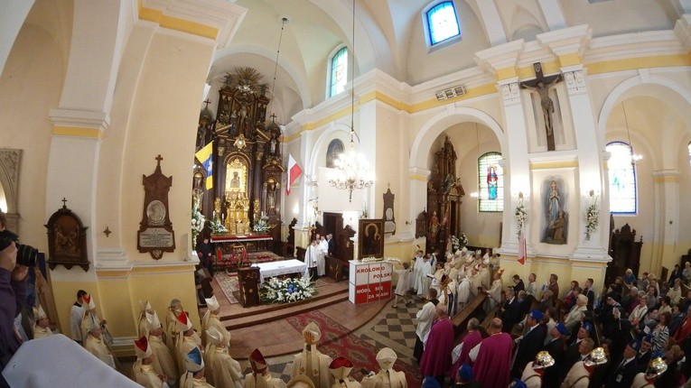 Cudowny wizerunek w radzymińskiej kolegiacie