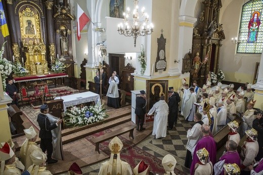 Cudowny wizerunek w radzymińskiej kolegiacie