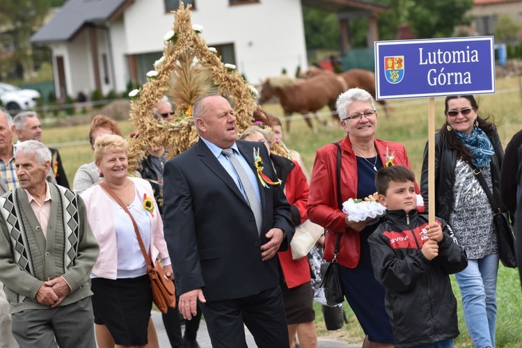 Dożynki diecezjalne w Lutomii Dolnej