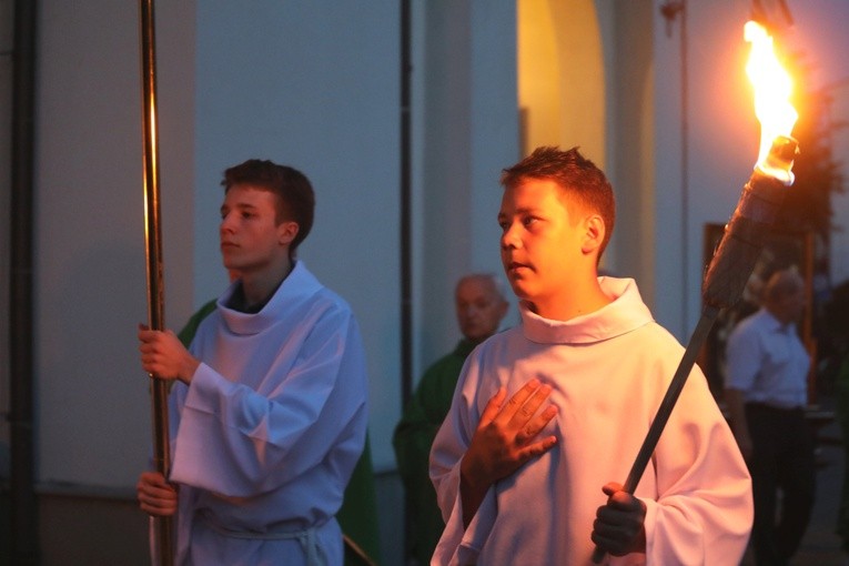 Rozpoczęcie 3. cyklu nabożeństw pompejańskich w Skoczowie - 2 sierpnia 2017