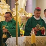 Bp Roman Pindel na nabożeństwie pompejańskim w Skoczowie - 2 września 2017