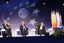 Forum Ekonomiczne w Krynicy rozpoczęte. Prezydent Duda apeluje o otwarte drzwi do Unii